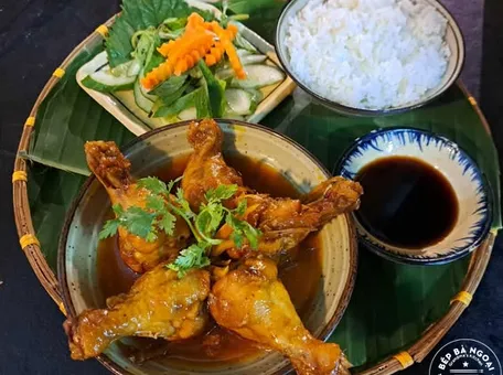 Vietnamese home-cooked dish at Grandma's Kitchen in Duong Dong, Phu Quoc